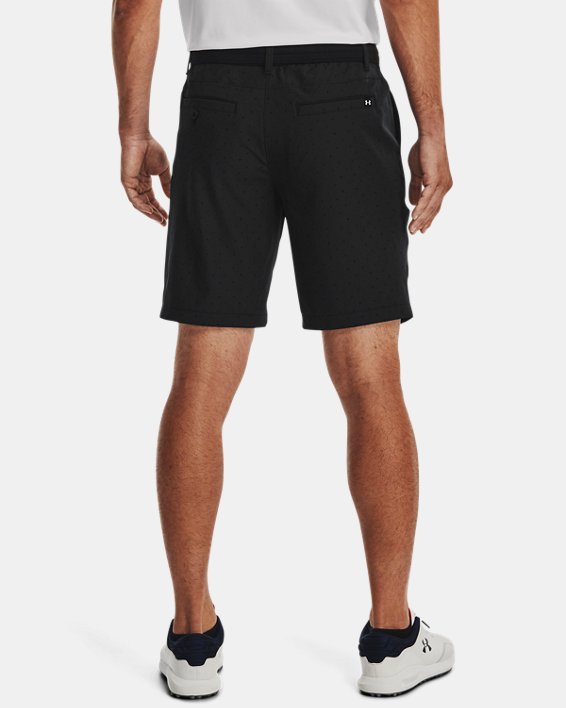 Men's UA Drive Geo Printed Shorts in Black image number 1